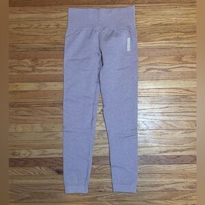 GymShark Leggings Women's Seamless Purple Size Small Compression Yoga Athletic